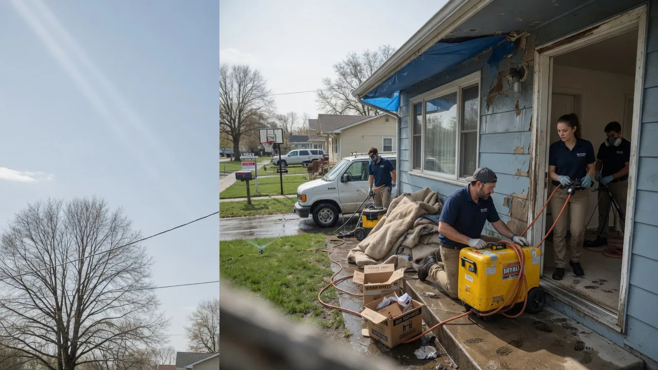 Basement Flood Cleanup in Medanales, NM near me